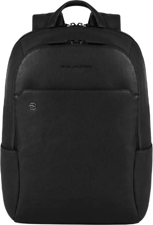 Actual product image Piquadro Black Square Laptop-Rucksack