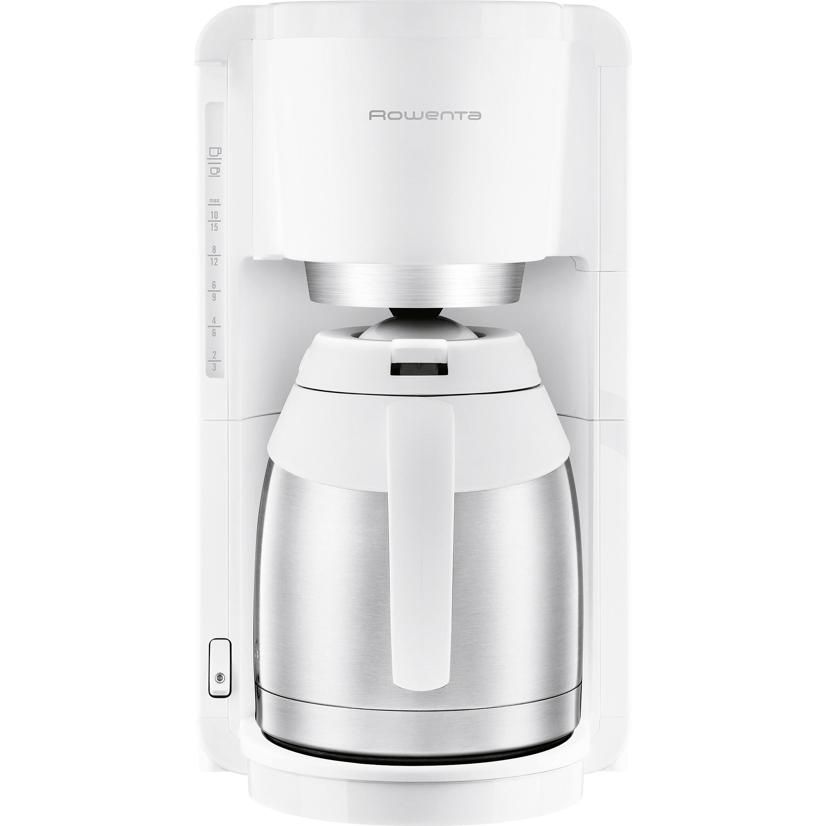 Rowenta Adagio Milano CT3811, Filterkaffeemaschine, Weiss