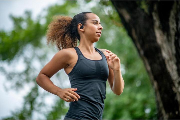 Actual product image JVC HA-NP40T-BU black (No noise cancellation, 26 h, Wireless)