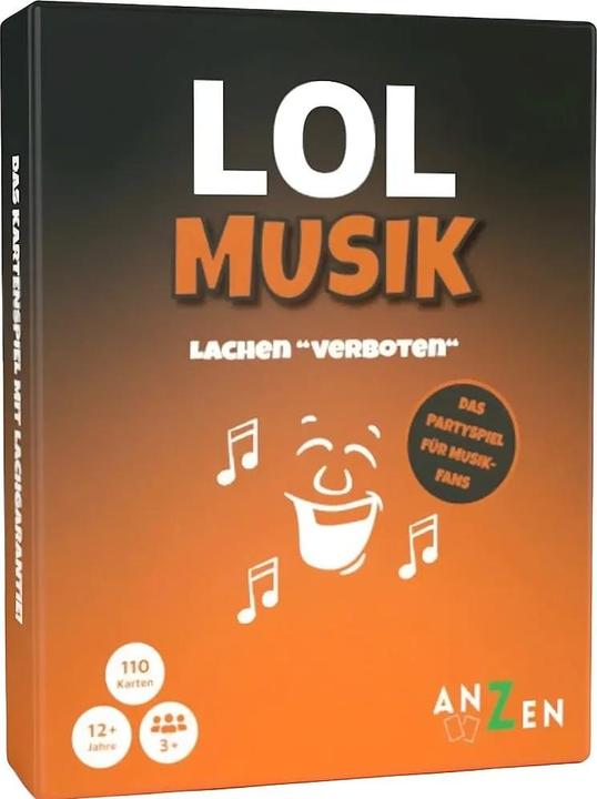 Actual product image Anzen Spiele ANZEN - LOL MUSIK - Laughter forbidden (3 - 12 Players)
