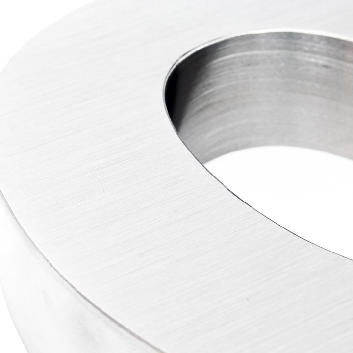 Immagine prodotto Wiltec Numero civico 6 Numero civico in acciaio inox moderno design 3D antiruggine