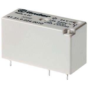 20x Finder Relais 1W, 12A 41.31.9.012.5010 Ausführung des elektrischen Anschlusses Leiterplattenanschluss, B..., Relais