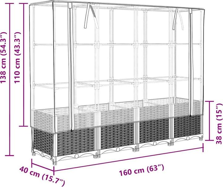 Produktbild vidaXL Lidiia