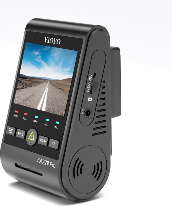 Viofo A229 Pro Front (Eingebautes Mikrofon, GPS-Empfänger, 4K)
