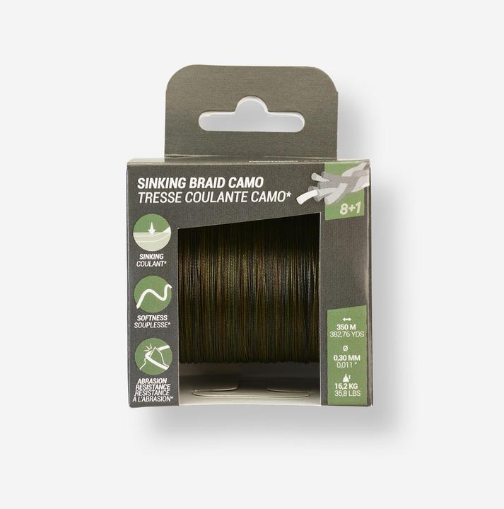 Produktbild Caperlan Sinking Braid Camo (0.20 mm)