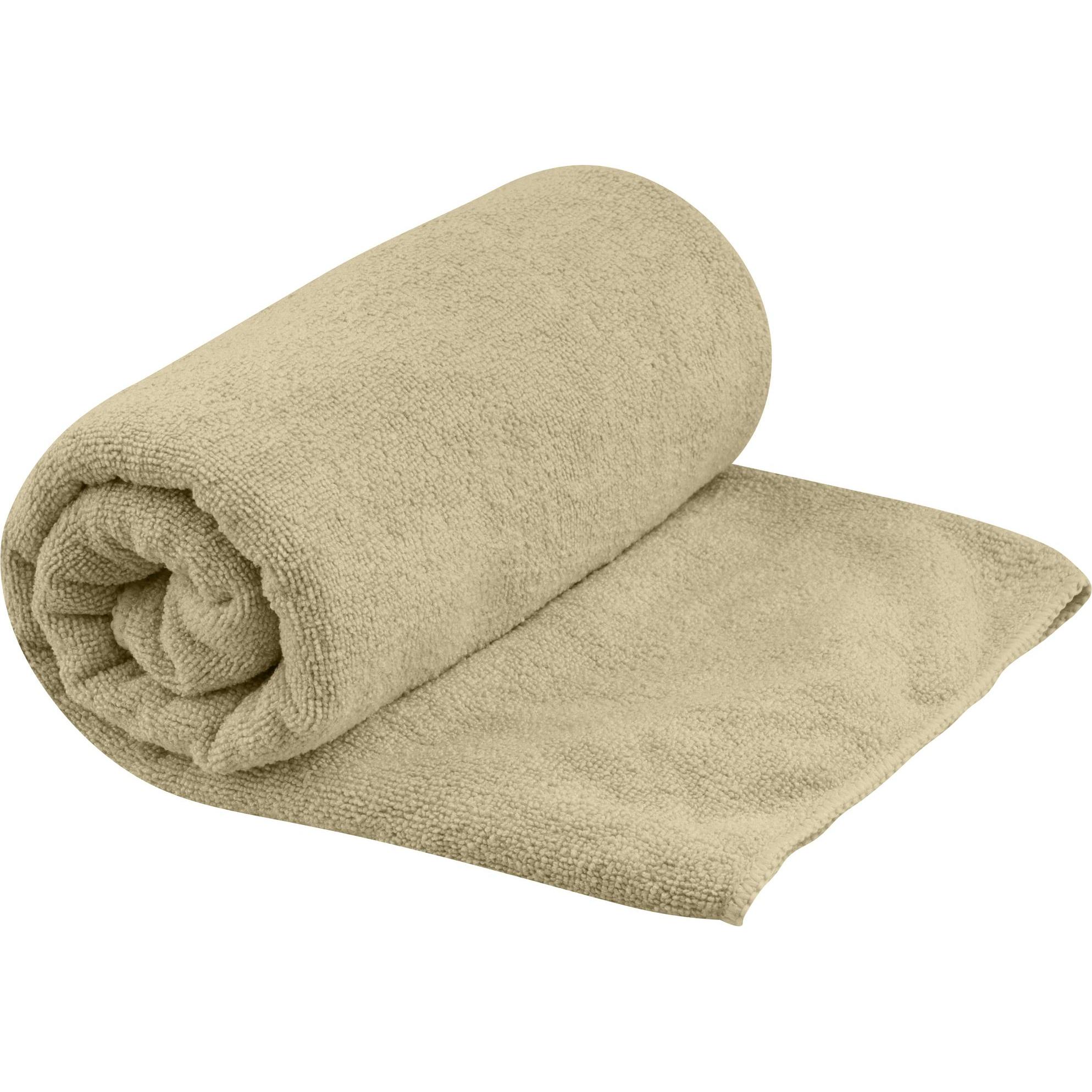 Sea To Summit, Reisehandtuch, Tek L Mikrofasertuch, Beige, (60 x 120 cm)