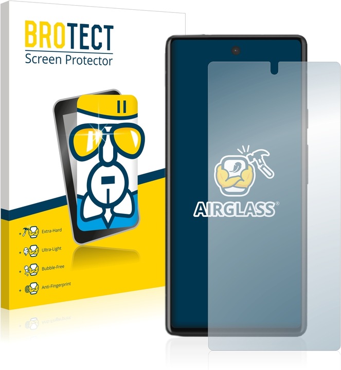Immagine prodotto BROTECT Pellicola di vetro antiproiettile AirGlass (1 Pezzo/i, Google Pixel 6a)