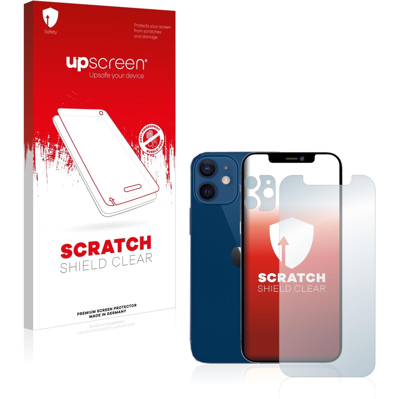 Thumbnail - upscreen Scratch Shield Displayschutz (1 Stück, Apple iPhone 12), Smartphone Schutzfolie, Transparent