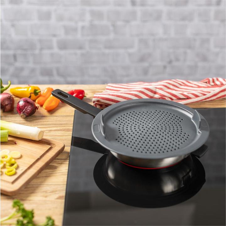 Actual product image Kuhn Rikon SMART & COMPACT Strainer & Splatter guard Ø 20 / 24 cm (24 cm, Plastic)
