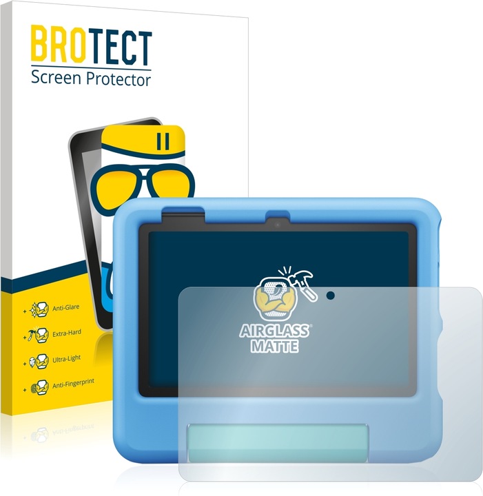 Actual product image BROTECT AirGlass Glass Matte (1 Piece, Fire 7 Kids 2022)