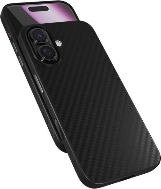 Actual product image Epico Mag+ Hybrid Carbon Case (Apple iPhone 16 Plus)