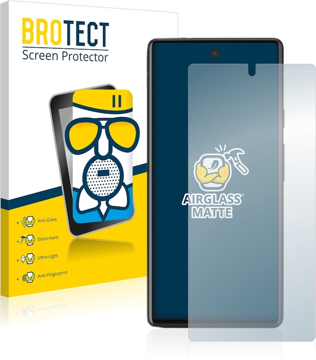 Produktbild BROTECT AirGlass Panzerglasfolie Matt (1 Stück, Google Pixel 6a)