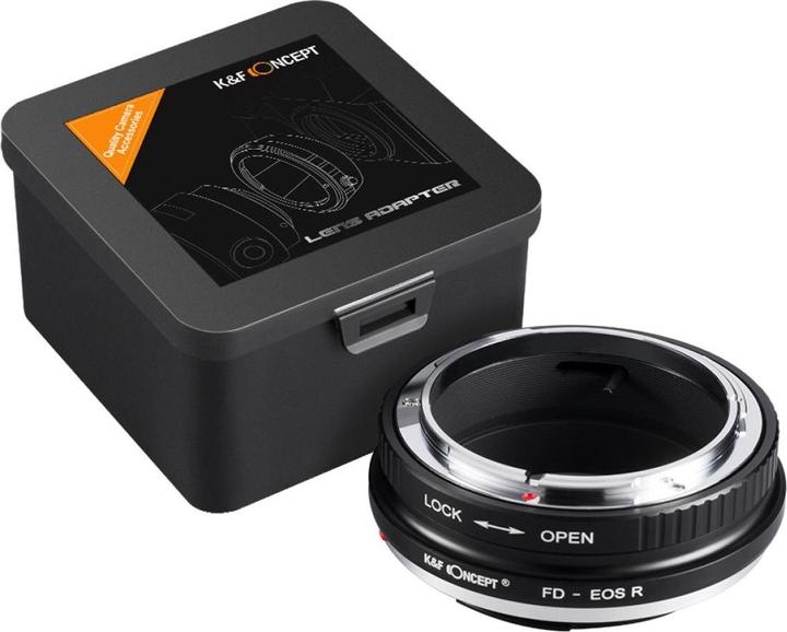 Image du produit K&F Concept Adaptateur d'objectif de haute précision, FD-EOS R
