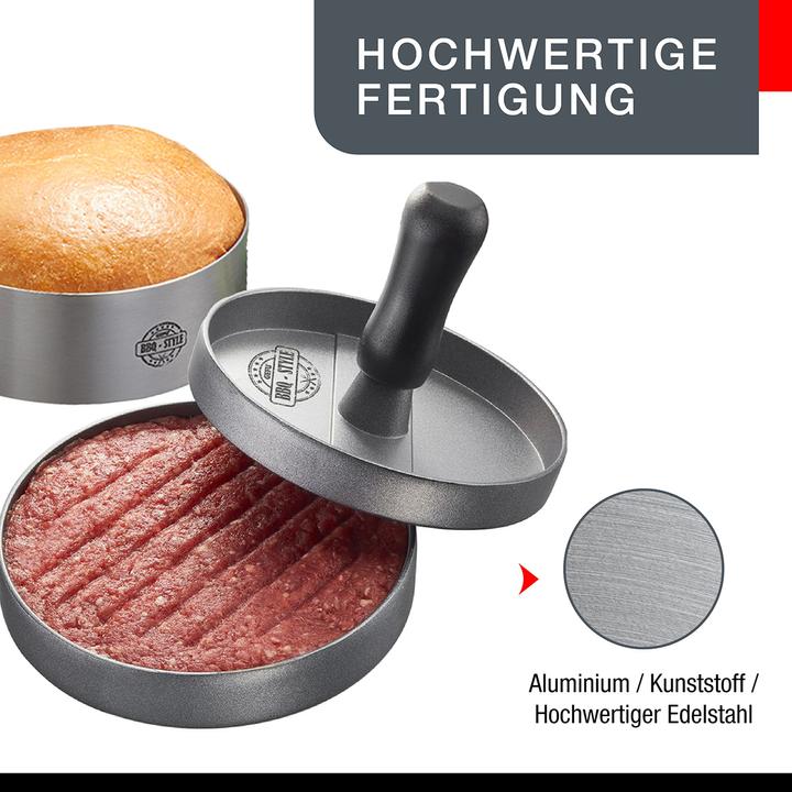 Produktbild TOP Burgerpresse BBQ