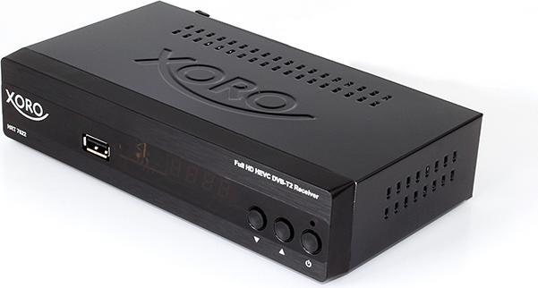 Image du produit Xoro HRT 7622NP décodeur TV Ethernet (RJ-45), Terrestre Full HD Noir (DVB-T, DVB-T2)