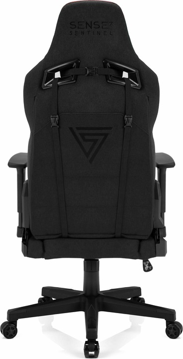 Image du produit Sense Chaise de jeu Sense7 Sentinel tissu Gaming Chair, Noir-rouge