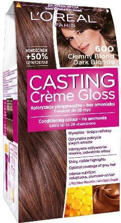 Immagine prodotto L'Oréal Paris Crema colorata Creme Gloss n. 600 Dark Per capelli chiari (600 Scuro)