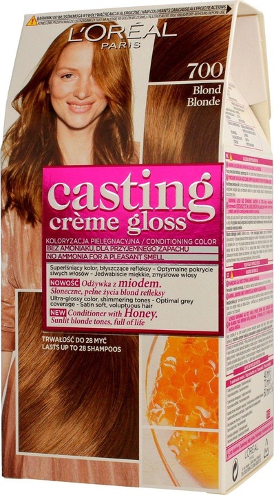 L'Oréal Paris L'Oréal Casting Cream Gloss Hair Color 700 Blond (700 Blonde)