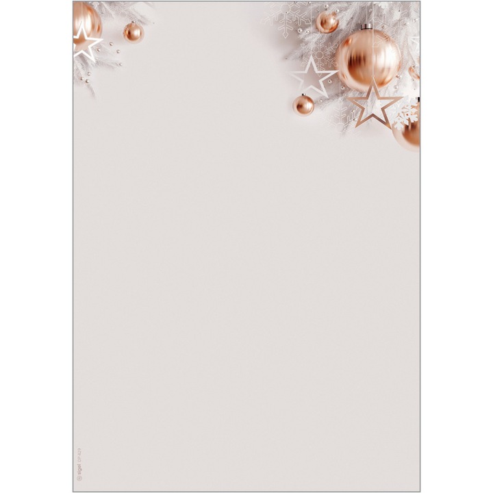 Image du produit Sigel Papier à lettres de Noël (100 pcs)