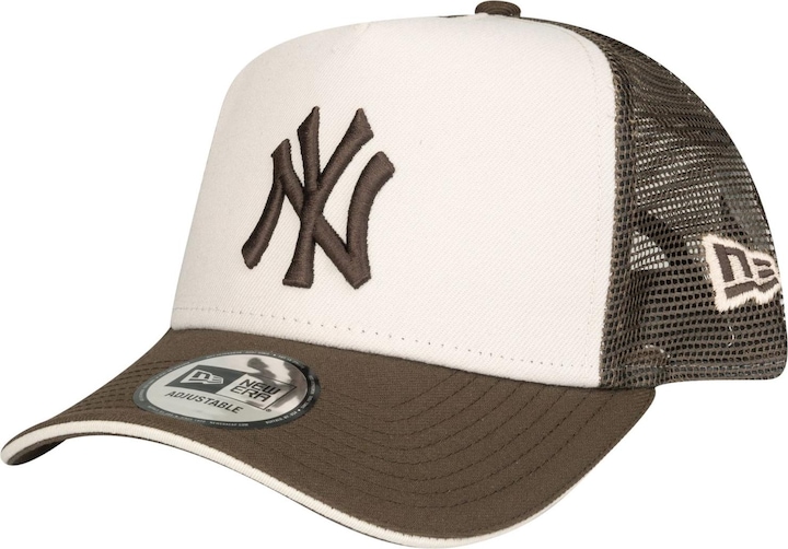 Image du produit New Era A-Frame Trucker Cap - New York Yankees beige walnut