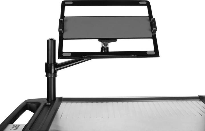 Produktbild SW-Stahl 07124L Laptop Halter für Werkstattwagen I Tabletständer verstellbar I Laptopständer höhenve