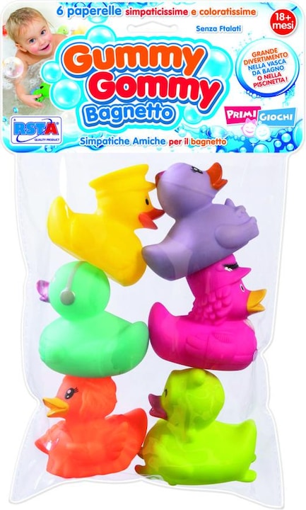 Immagine prodotto Rs Toys Busta gummy gommy 6 paperelle