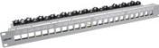 Immagine prodotto InLine Pannello patch 24 vie, pannello patch Keystone vuoto, 19", 1U, grigio chiaro RAL7035