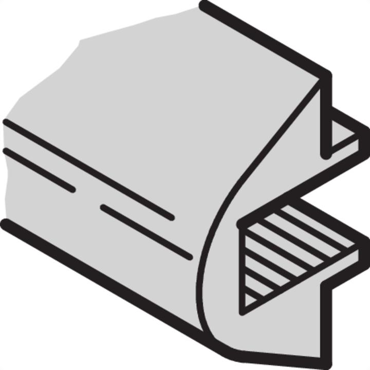 Produktbild Schroff Designelemente - DESIGNEL.TYP 1 84TE RAL5007