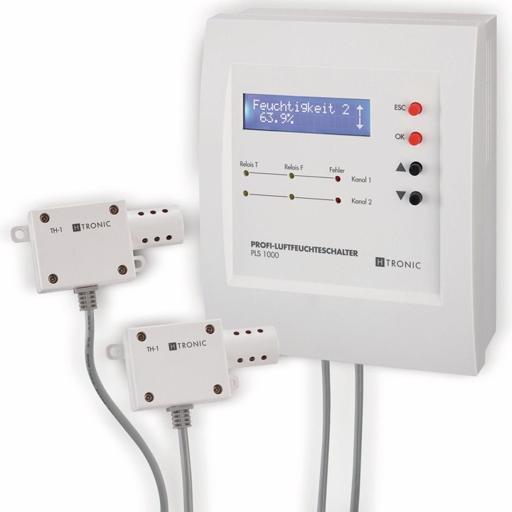 Actual product image H-Tronic Dew point u. Ventilation control