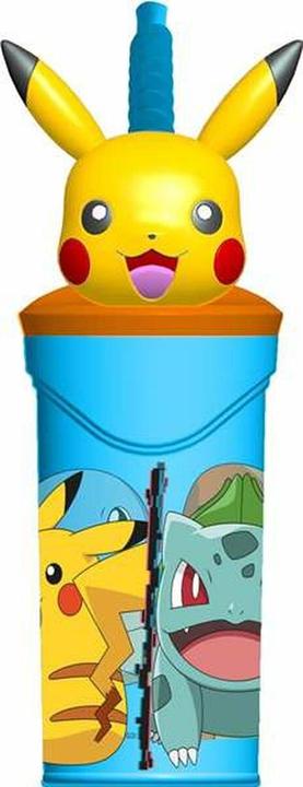 Actual product image Stor Pokemon "Pikachu & Friends" 3D figure (360 ml) - drinking cup (0.36 l)