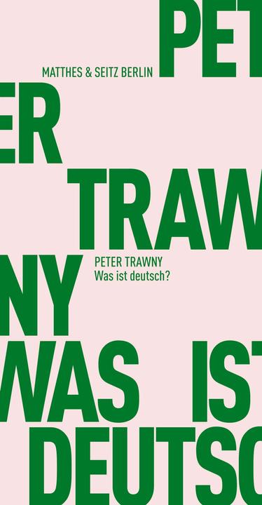 Produktbild Was ist deutsch? (Deutsch, Peter Trawny, 2016)