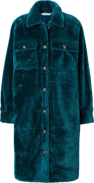 Image du produit Studio Untold Manteau fausse fourrure, Wide Shape, col chemise, manches longues (46, 48)