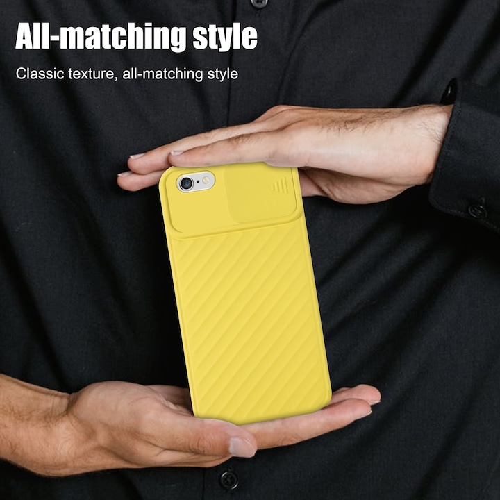 Produktbild Cadorabo TPU Cover mit Kamera Schutz (Apple iPhone 6 Plus)