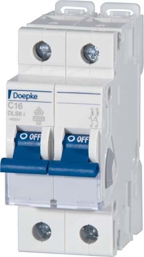 Actual product image Doepke Circuit breaker DLS 6I C10-2 10 kA