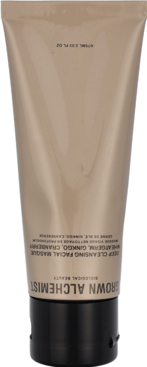 Produktbild Grown Alchemist GROWN Beauty - Deep Cleansing Masque: Wheatgerm, Ginkgo & Cranberry (75 ml)