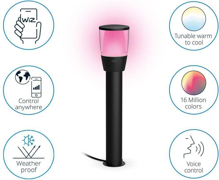 Produktbild WiZ Tunable White & Color 300lm Elpas Basis (300 lm, IP65)