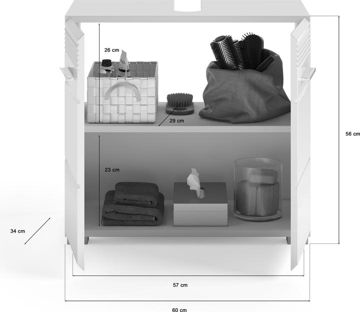 Produktbild Xonox Home Linus (60 x 34 x 56 cm)