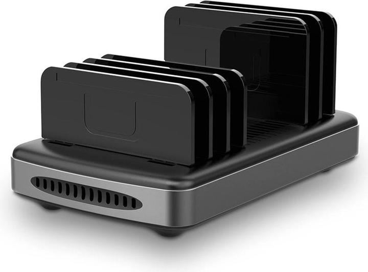 Produktbild Lindy 160W 6 Port USB-Ladestation Zum gleichzeitigen Laden von bis zu 6 Smartphones, Tablets und/oder eine (160 W, 6 Ports)