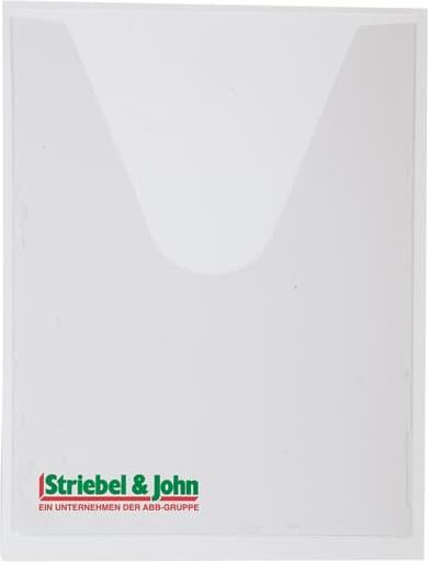 Striebel & John STR ZA61P10 Plan pocket DIN A4 clear self-adhesive PU=10pcs.