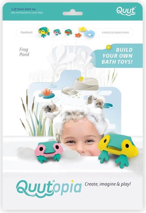 Actual product image Quut opia building set frog pond