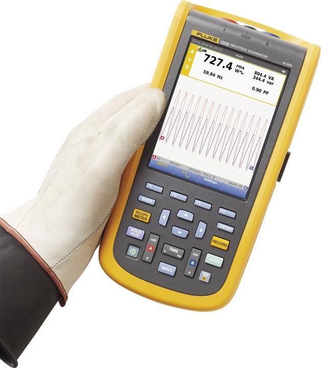 Image du produit Fluke Oscilloscope à main (scope meter) 124B/EU/S (CAT IV 600V, Oscilloscope)