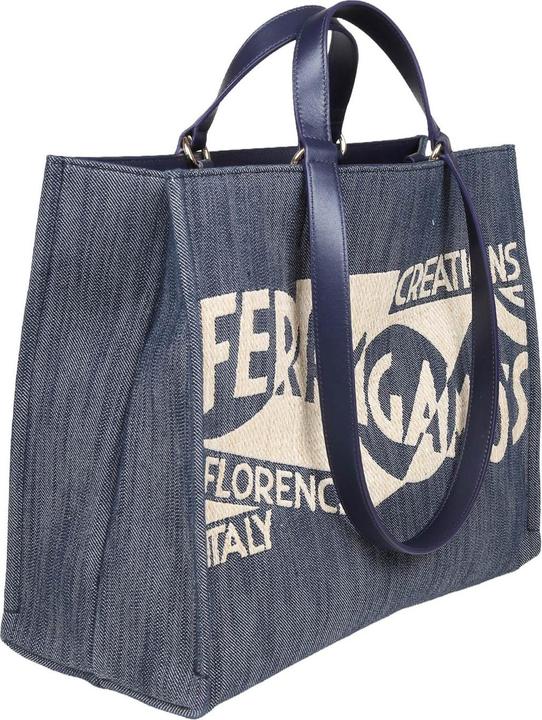 Immagine prodotto Salvatore Ferragamo Ferragamo tote bag (m) in denim with logo