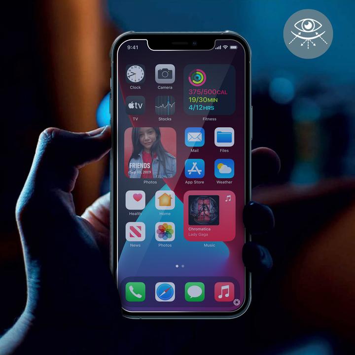 Produktbild Bigben Connected Life Displayschutz mit Blaulichtfilter (1 Stk., Apple iPhone 12 Pro Max)