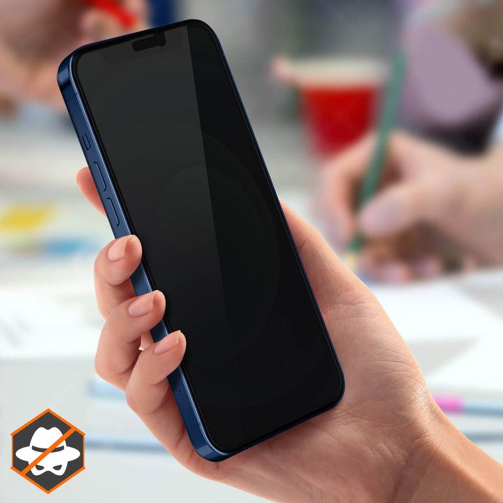 Actual product image Avizar Privacy glass screen protector (1 pcs., Apple iPhone 12 mini)