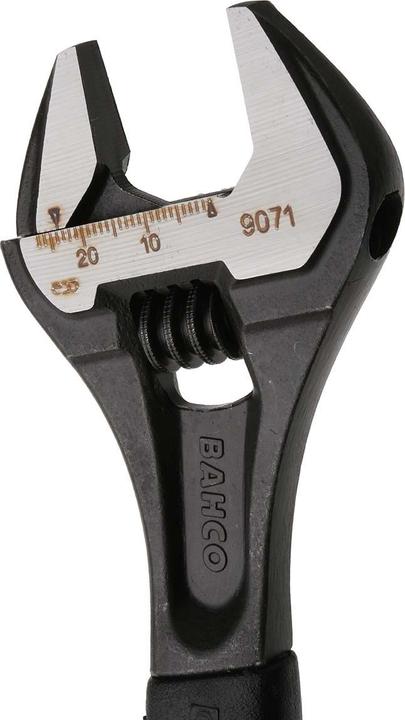 Produktbild Bahco ERGO 27-mm-Rollgabelschlüssel mit Zentralmutter und Gummigriff, phosphatiert, 208 mm (27 mm)