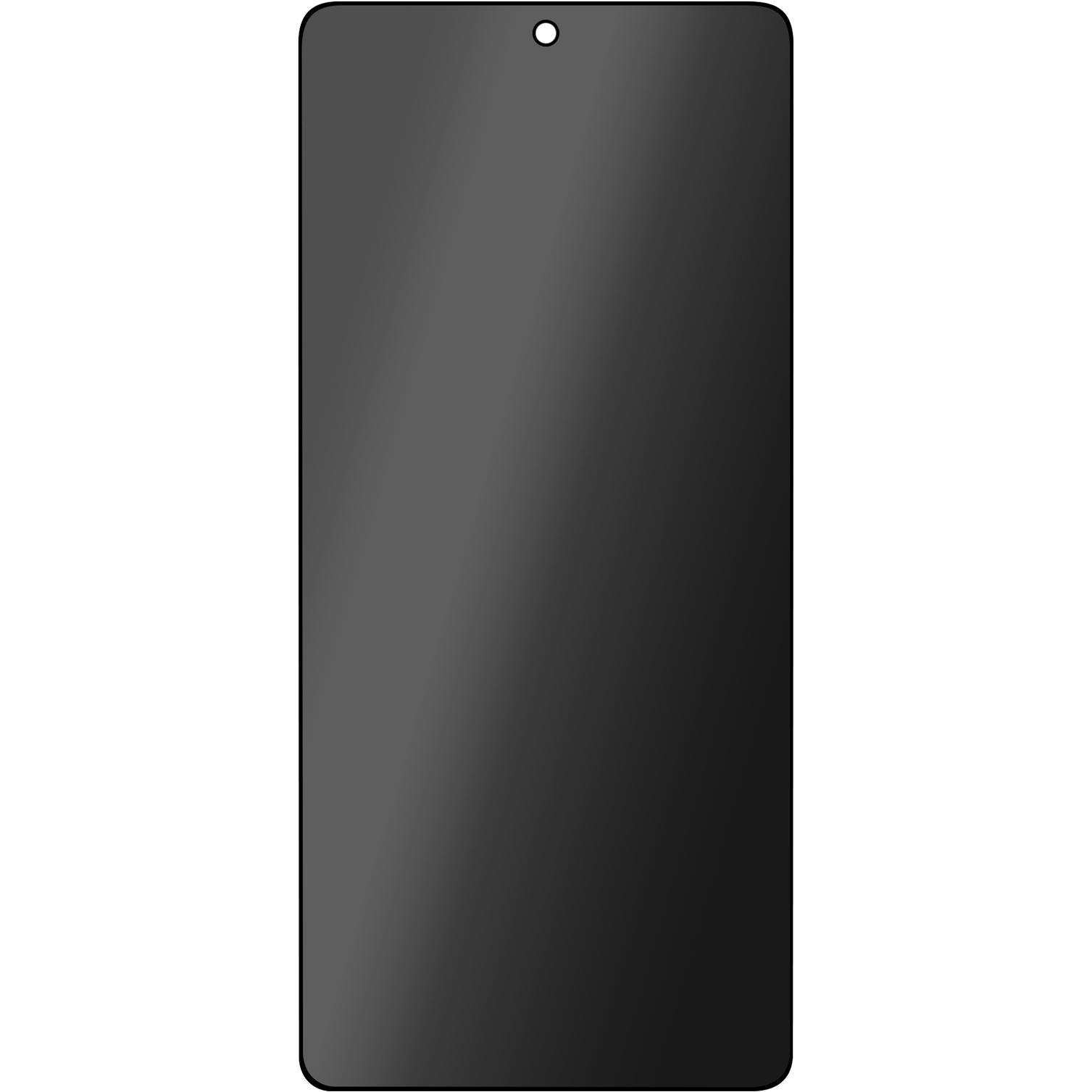 Avizar Privacy Bilschirmschutz aus Glas (1 Stück, Samsung Galaxy S20 FE), Smartphone Schutzfolie, Schwarz