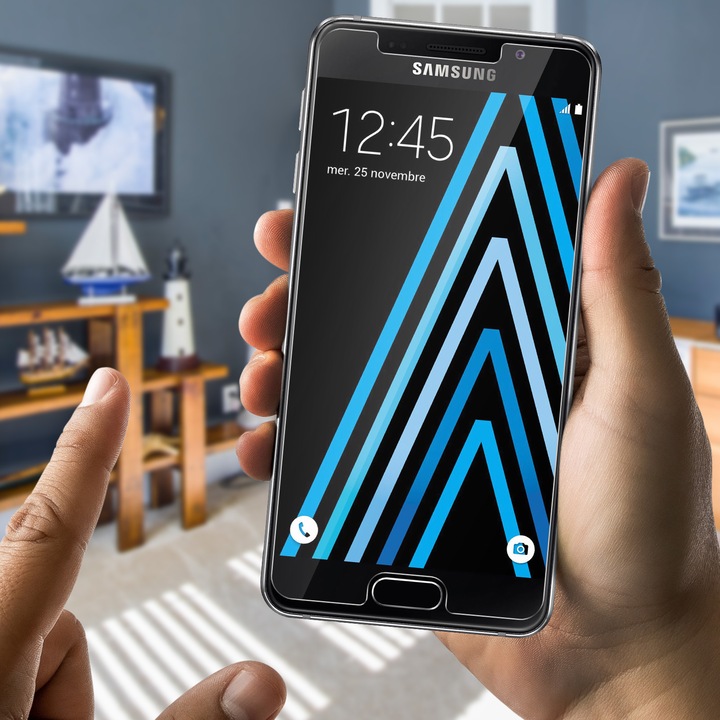 Produktbild Avizar Kristallklare Folie, Glas-Displayschutz (1 Stück, Samsung Galaxy A3 (2016))