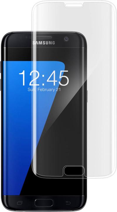 Actual product image Avizar Crystal clear film, glass screen protector (1 Piece, Samsung Galaxy S7 Edge)