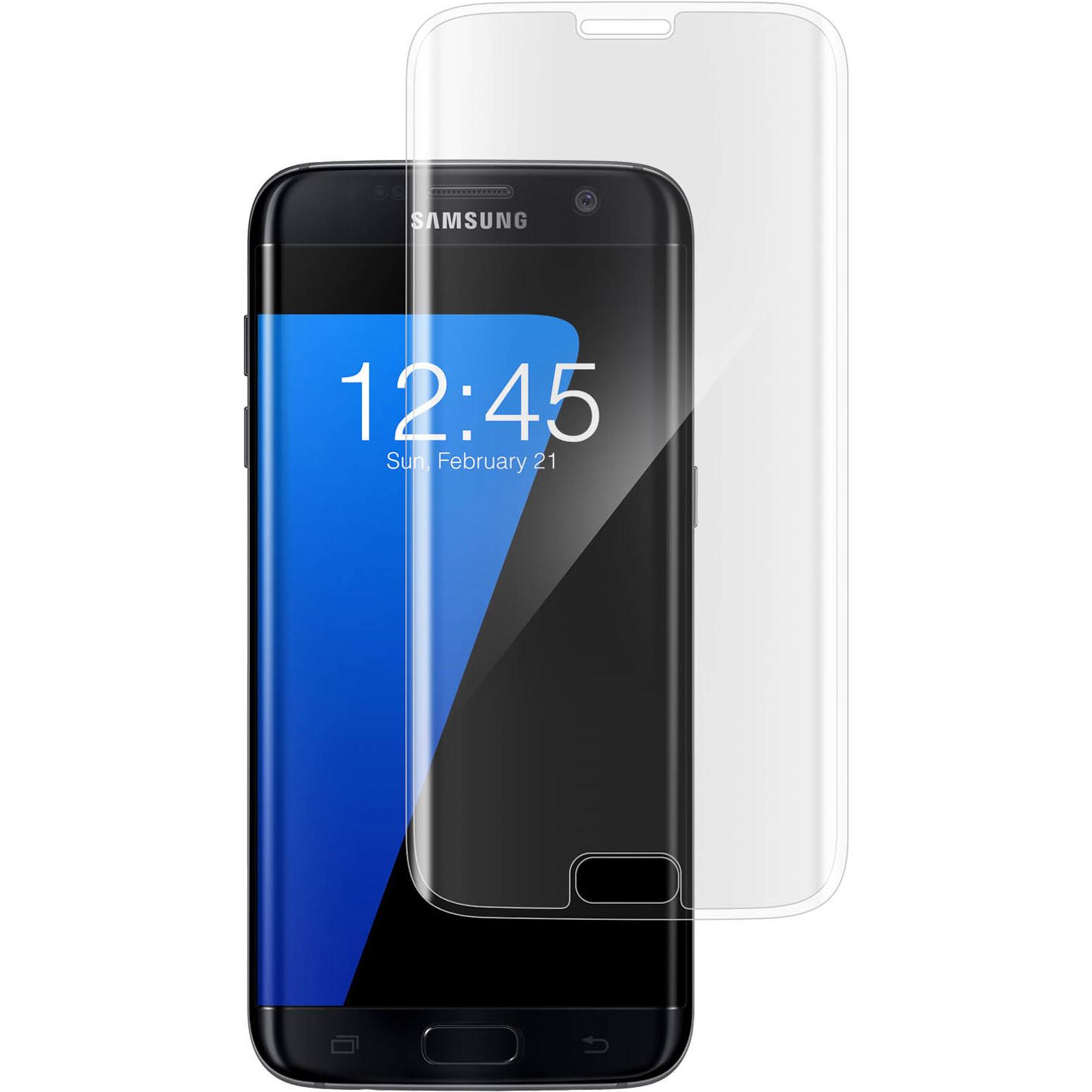 Thumbnail - Avizar Kristallklare Folie, Glas-Displayschutz (1 Stück, Samsung Galaxy S7 Edge), Smartphone Schutzfolie, Transparent