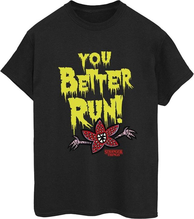 Image du produit Netflix - T-shirt STRANGER THINGS YOU BETTER RUN - Femme (S)